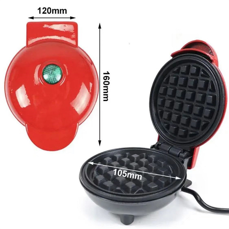 JIHUAN Mini Household Breakfas - Mini Waffle Maker Machine review and price