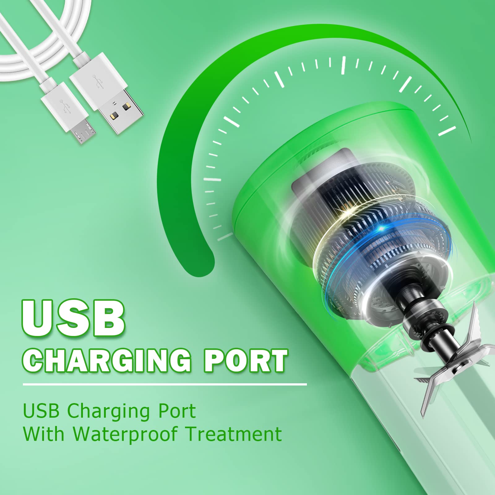 Portable Mini Electric Juicer  - Portable Blender Usb Rechargeable review and price