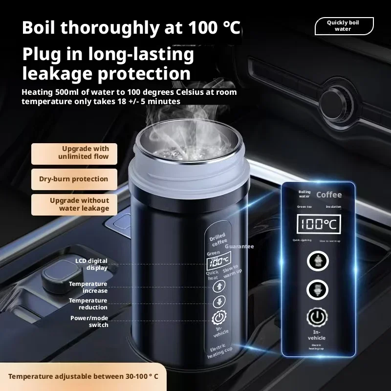 Winter Car Electric Kettle 12V - Electric Kettle Temperature Control review and price