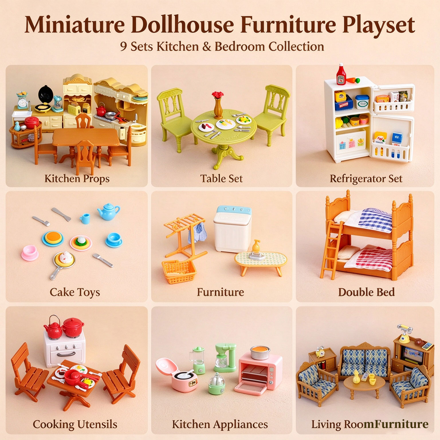 1:12 Dollhouse Miniature Furni - Small Appliances review and price