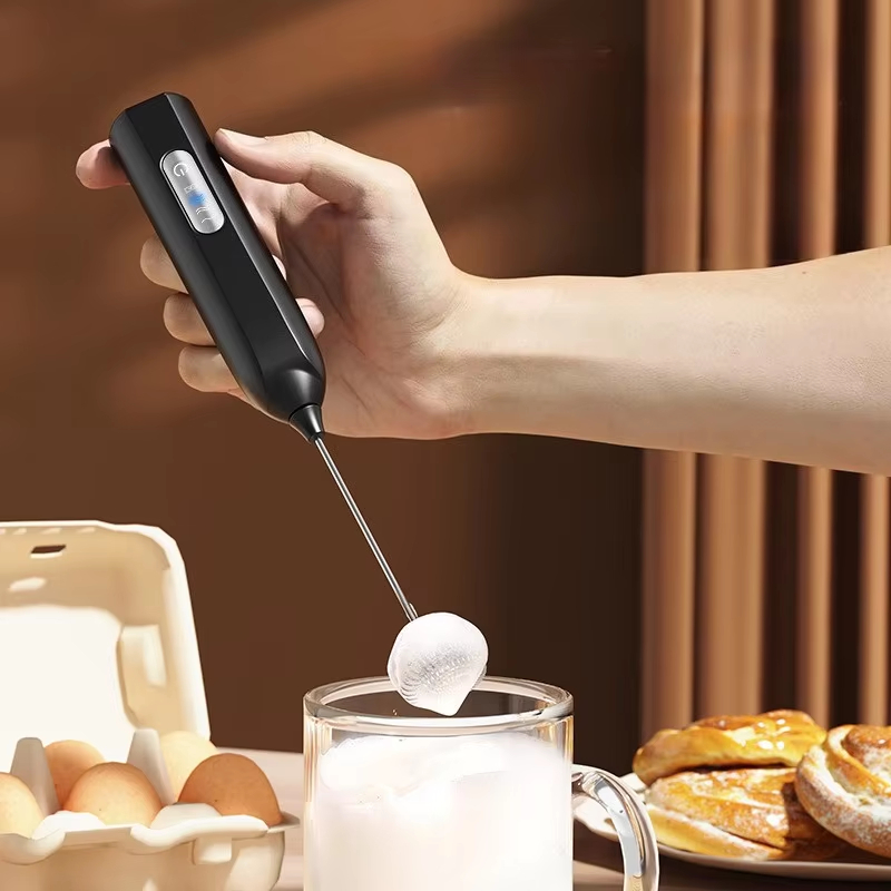 Electric Handheld Milk Frother - Portable Blender Usb Rechargeable review and price