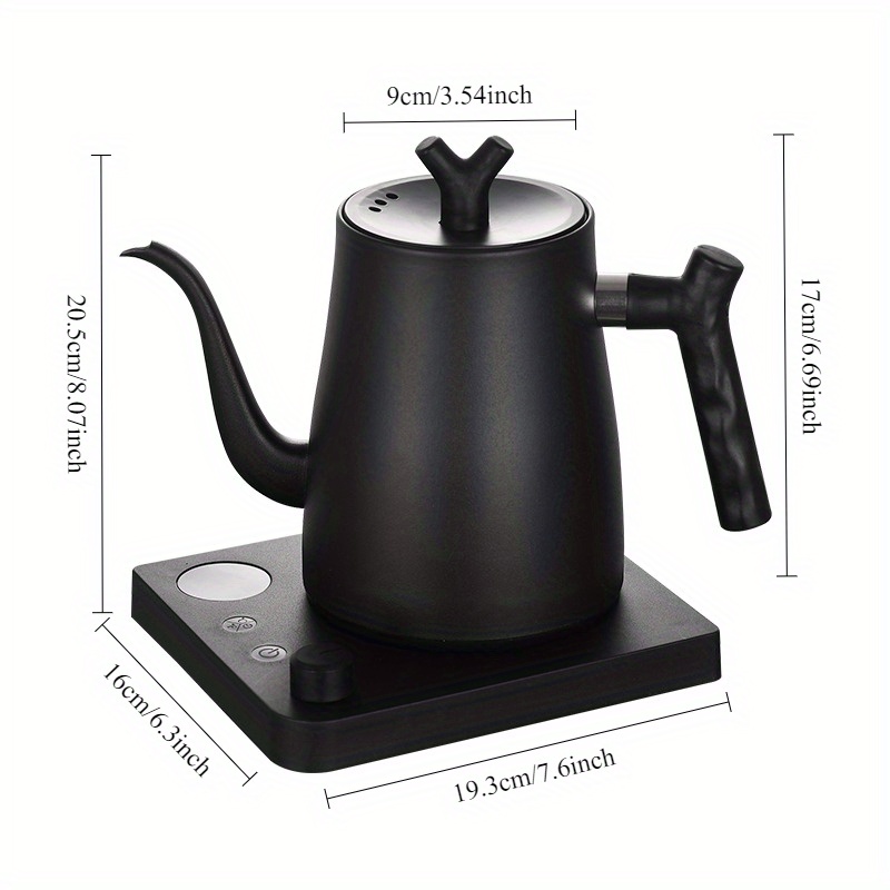 Gooseneck Electric Kettle 1.5L - Electric Kettle Temperature Control review and price
