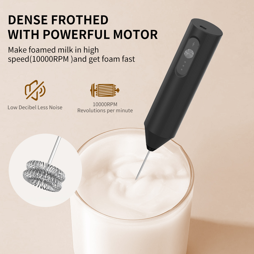 Multi-Function Wireless Rechar - Electric Milk Frother Handheld review and price