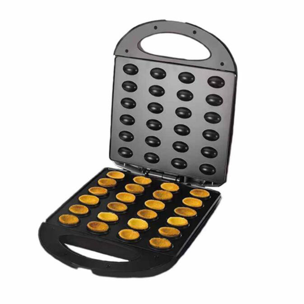 Stainless Steel Walnut Cake Ma - Mini Waffle Maker Machine review and price