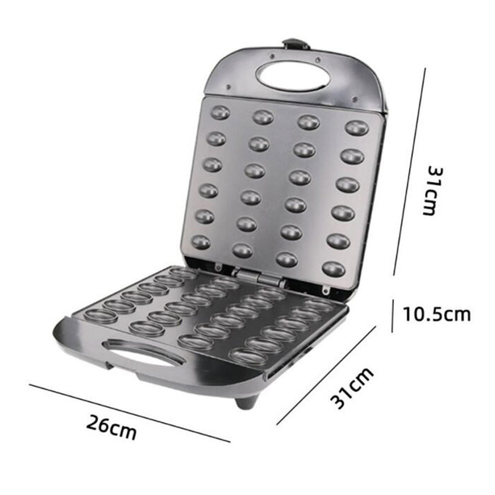 Stainless Steel Walnut Cake Ma - Mini Waffle Maker Machine review and price
