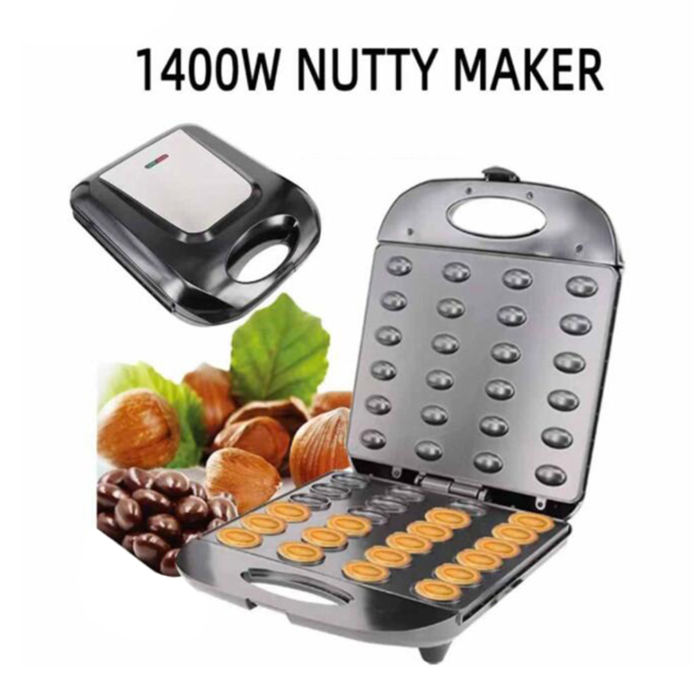 Stainless Steel Walnut Cake Ma - Mini Waffle Maker Machine review and price