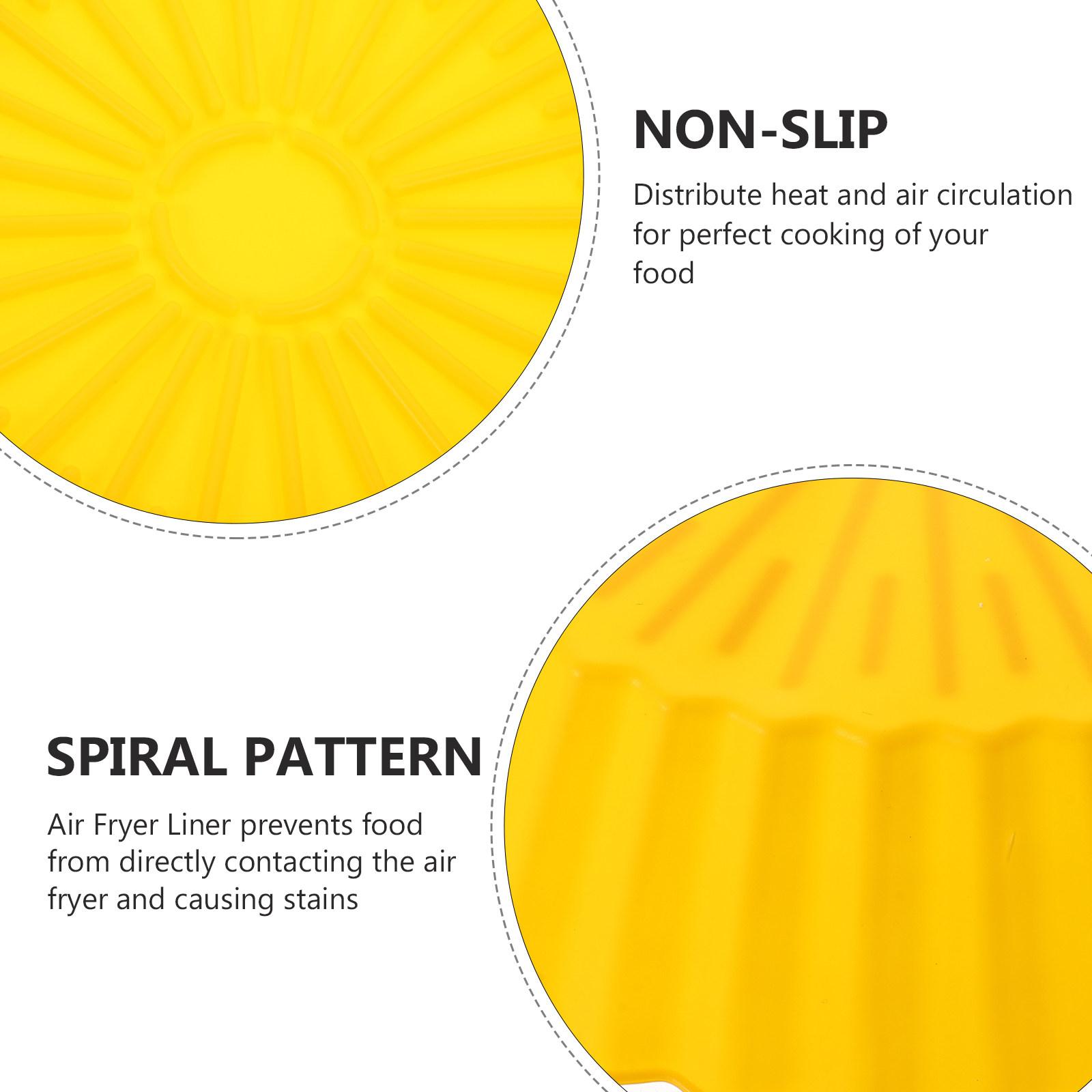 2Pcs Thick Silicone Air Fryer  - Air Fryer Silicone Pot Liner review and price