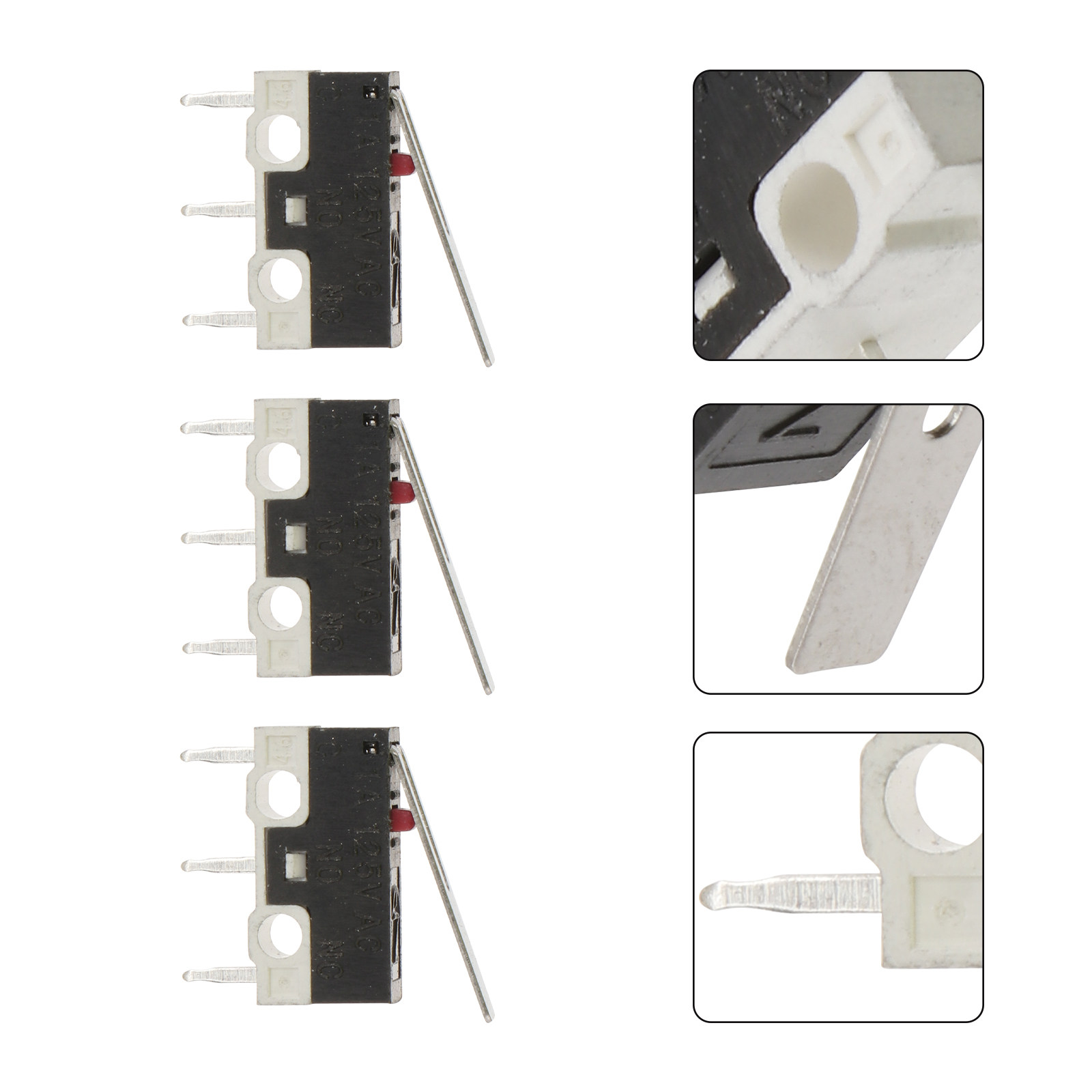 5Pcs Micro Limit Switch 3 Long - Home Appliances review and price