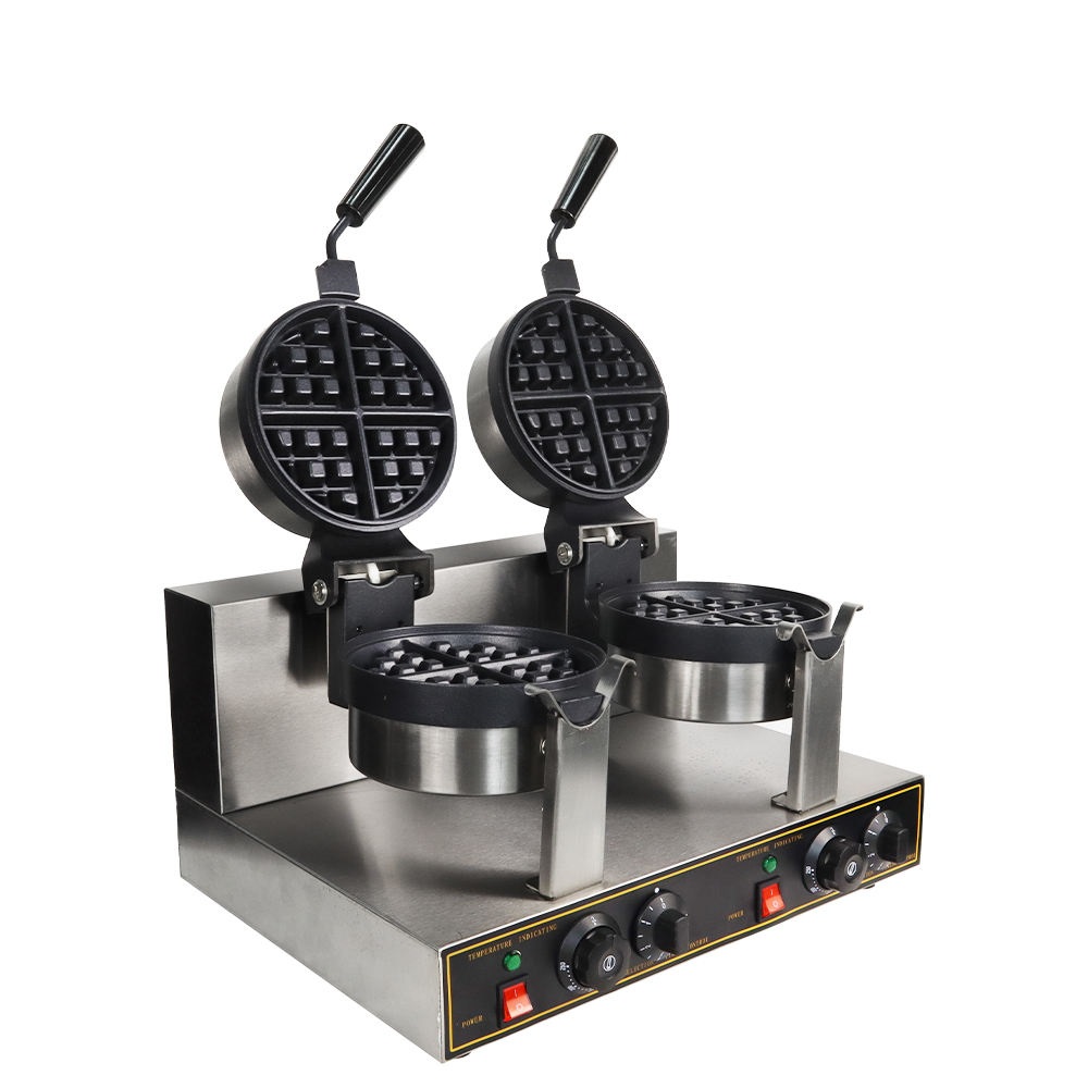 Double Electric Mini Belgian W - Mini Waffle Maker Machine review and price